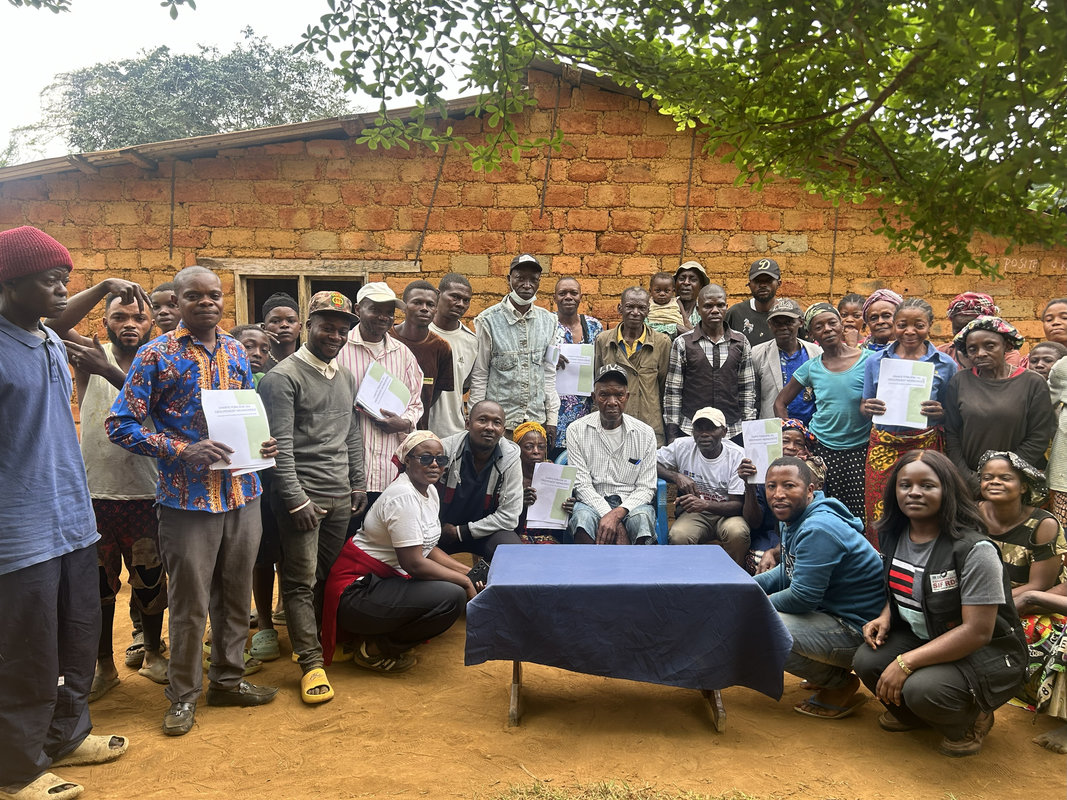validation charte foncière à Kinzambi dans le groupement Mongodolo (1)
