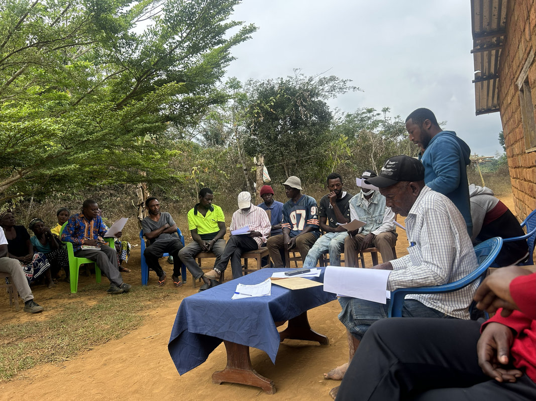 validation charte foncière à Kinzambi dans le groupement Mongodolo (2)