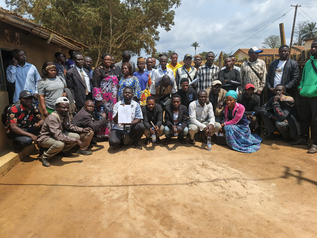 Activités de validation de charte foncière coutumière de 3 groupements (Seke banza, Nlamba et Mongodolo)