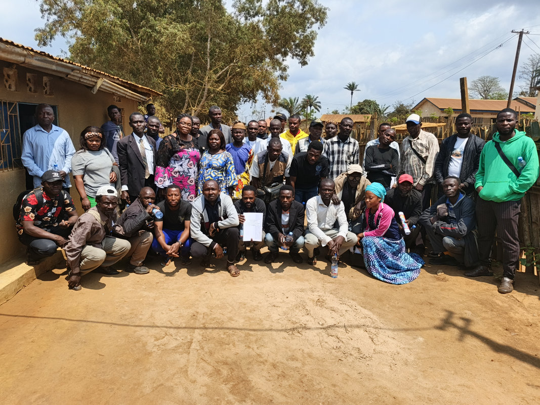 validation charte foncière dans la cité de seke banza groupement Seke banza (2)