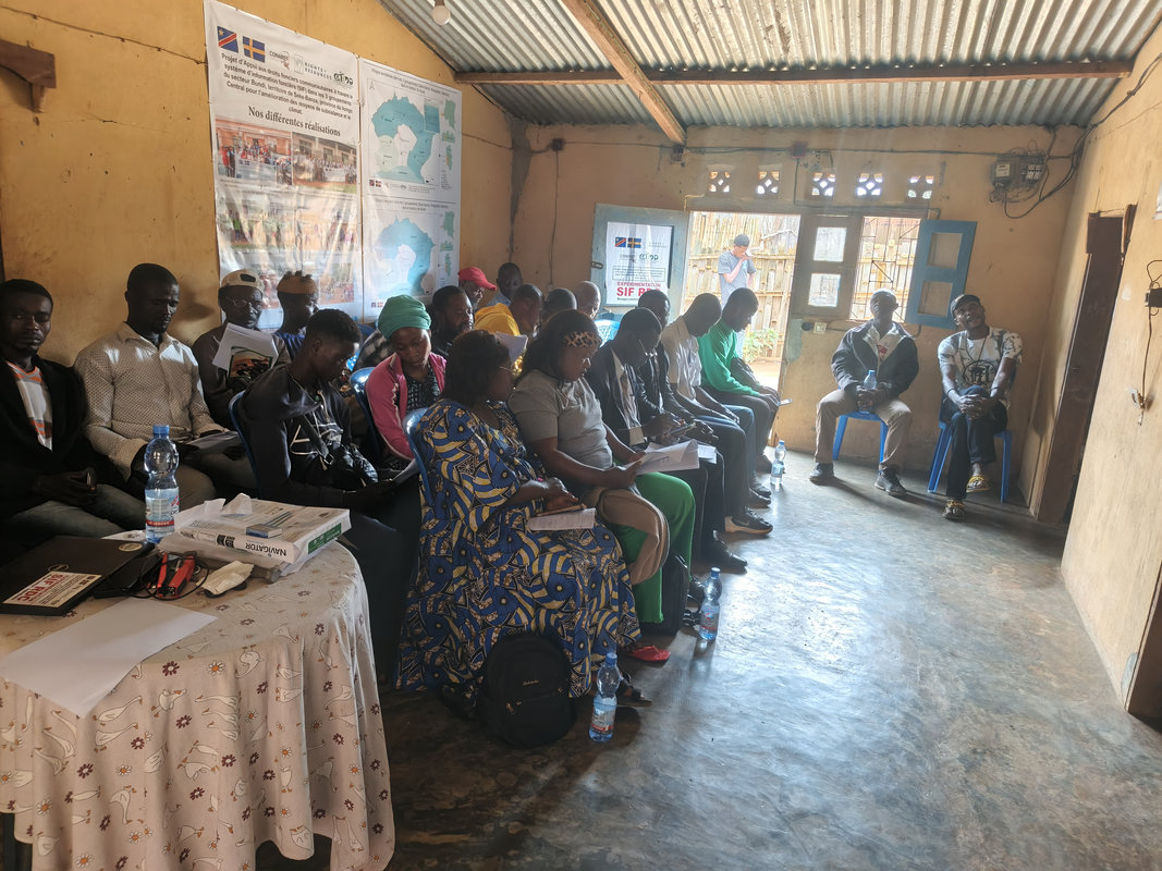 validation charte foncière dans la cité de seke banza groupement Seke banza (3)