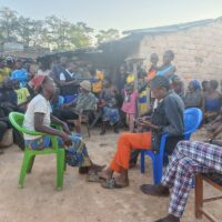 Lors de l'identification des ménages cas du village Bota